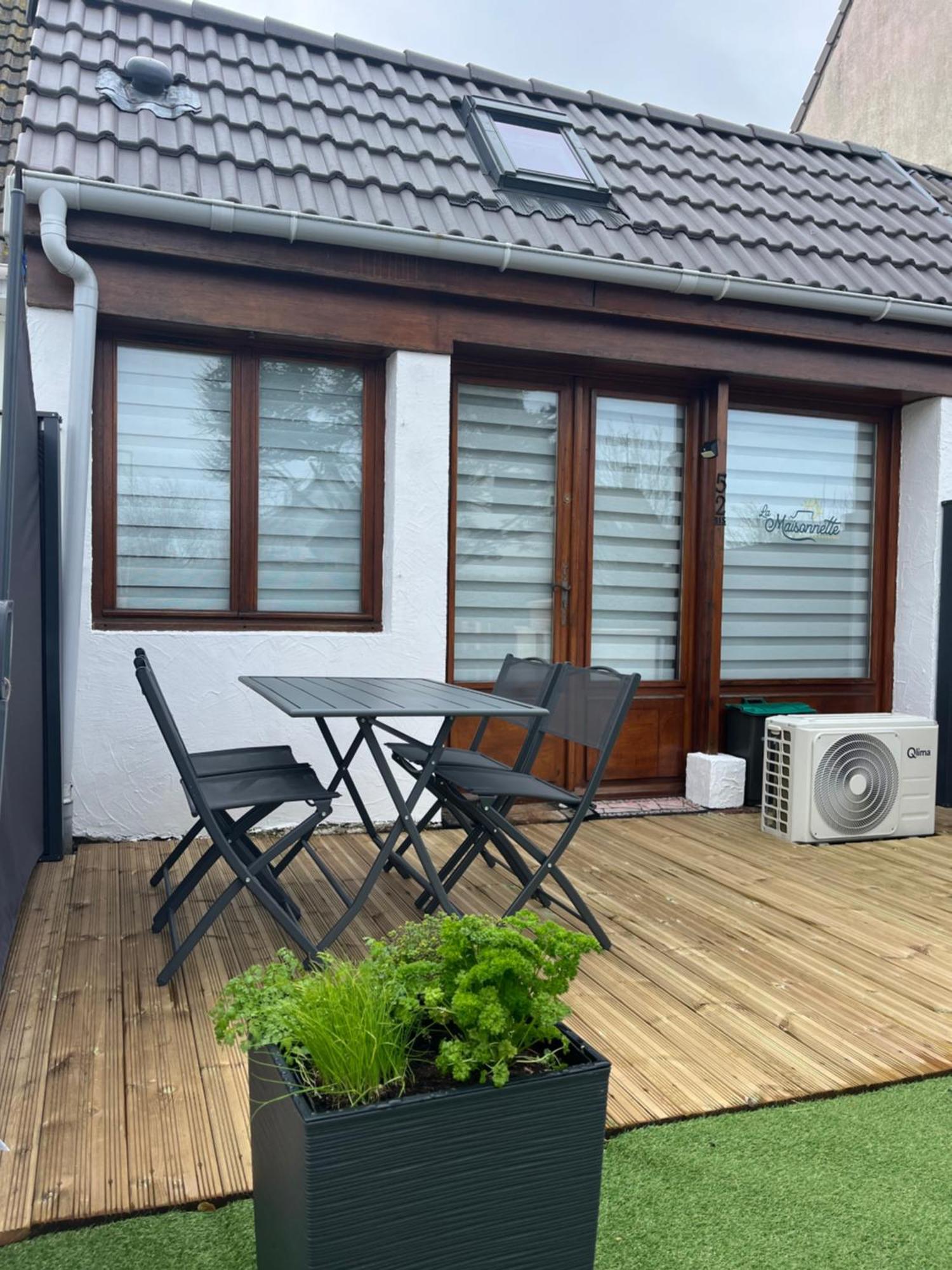 La Maisonnette Le Portel Plage Esterno foto