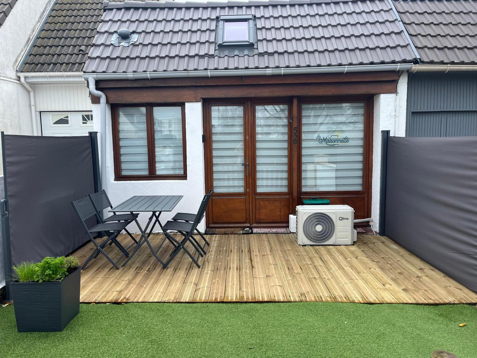La Maisonnette Le Portel Plage Esterno foto